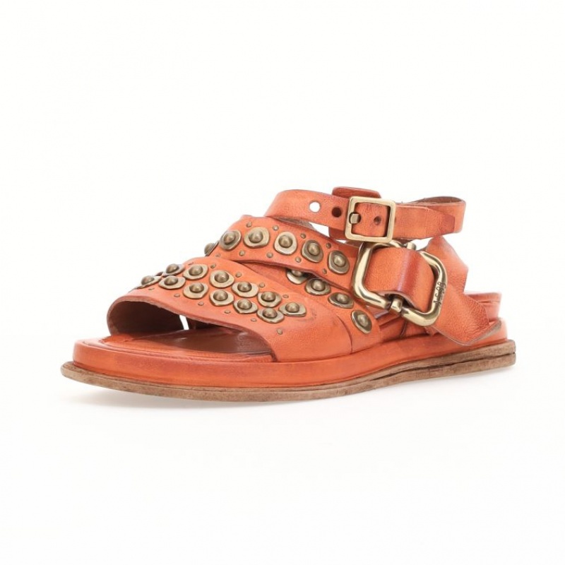 A.S.98 Savanna Sandalen Dames Oranje | BE-ZFOAJB387