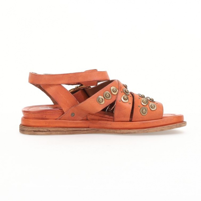 A.S.98 Savanna Sandalen Dames Oranje | BE-ZFOAJB387