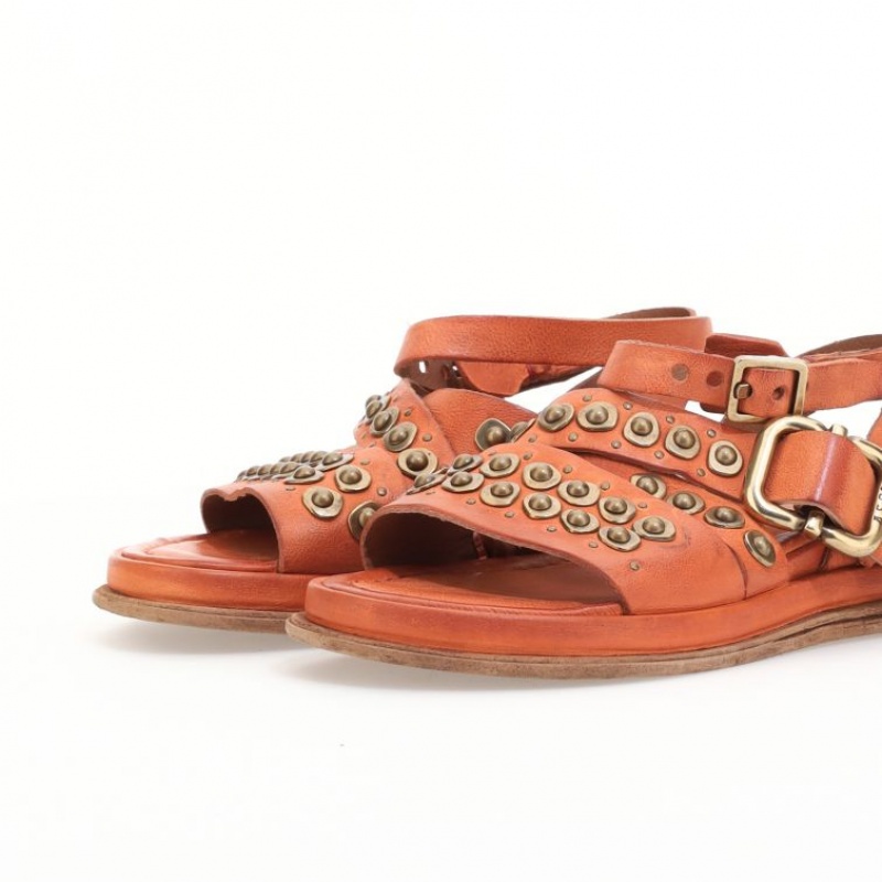 A.S.98 Savanna Sandalen Dames Oranje | BE-ZFOAJB387