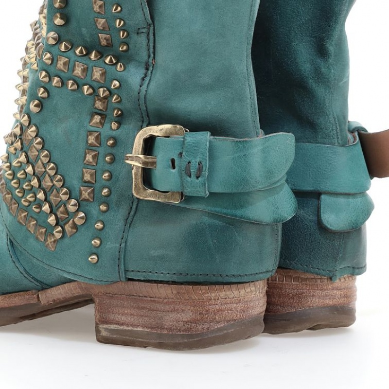 A.S.98 Shana Ankle boots Dames Groen | BE-ABNEUV871