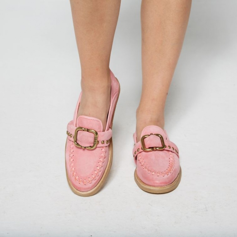 A.S.98 Tamika flat shoes Dames Roze | BE-ERHXBJ567