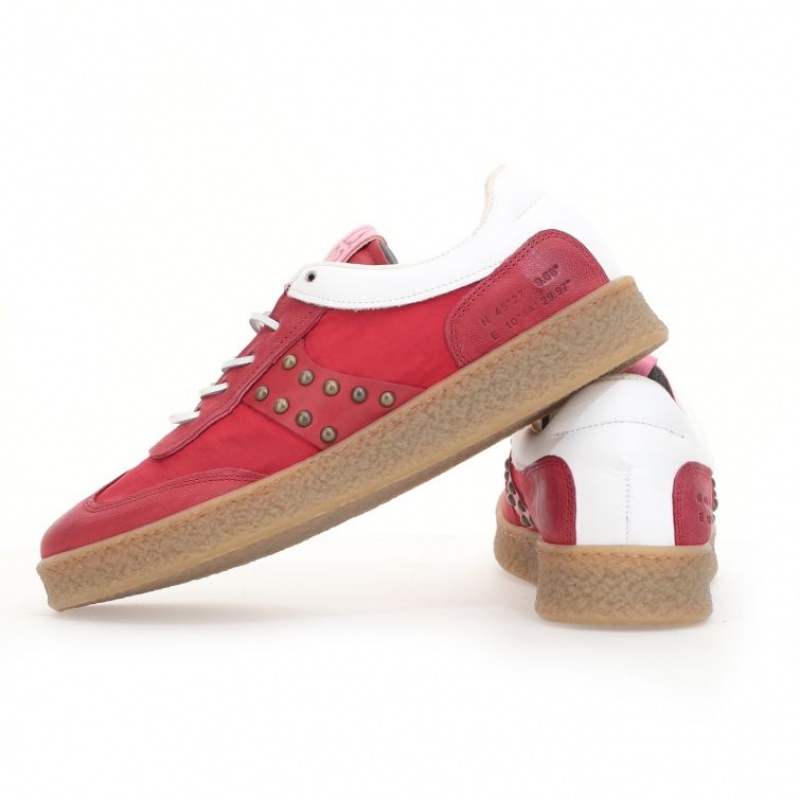 A.S.98 Waldo Sneakers Heren Rood | BE-CJUQVH308