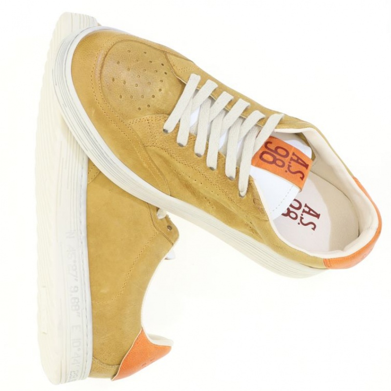 A.S.98 Yorik Sneakers Heren Khaki | BE-TFBQCK863