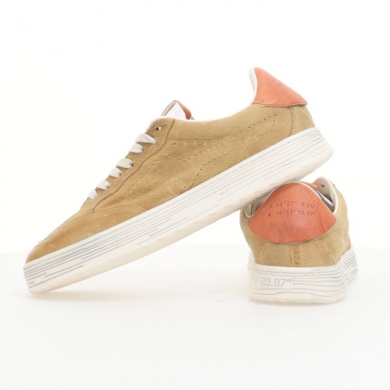 A.S.98 Yorik Sneakers Heren Khaki | BE-TFBQCK863