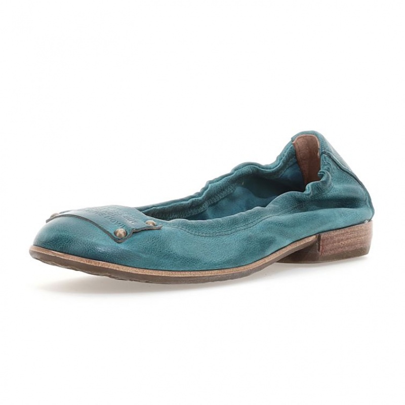 A.S.98 Zula flat shoes Dames Groen | BE-RKEQIP327